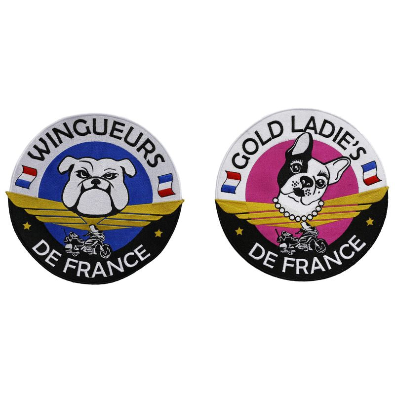 Wingueurs de France : Grands patches pour Elle et Lui