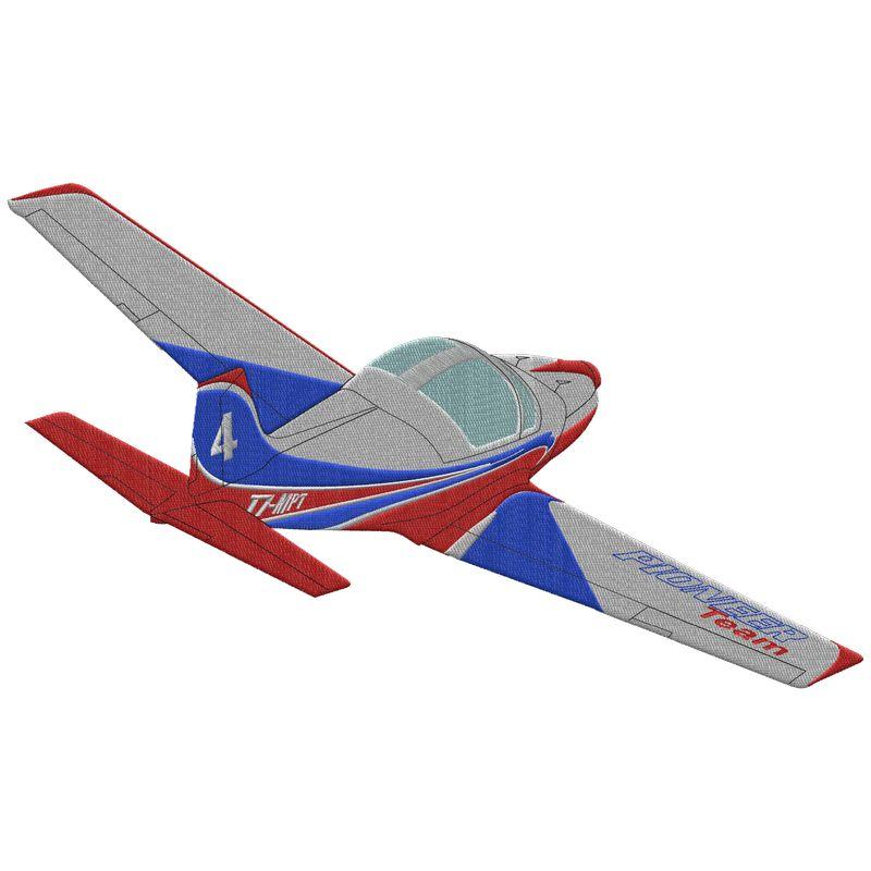 Motif de broderie avion Alpi Pionneer 300 par BGC Aéro
