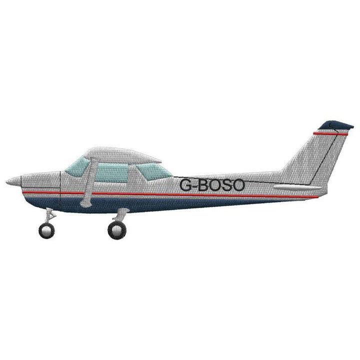 Motif de broderie avion Cessna Aerobat par BGC Aéro