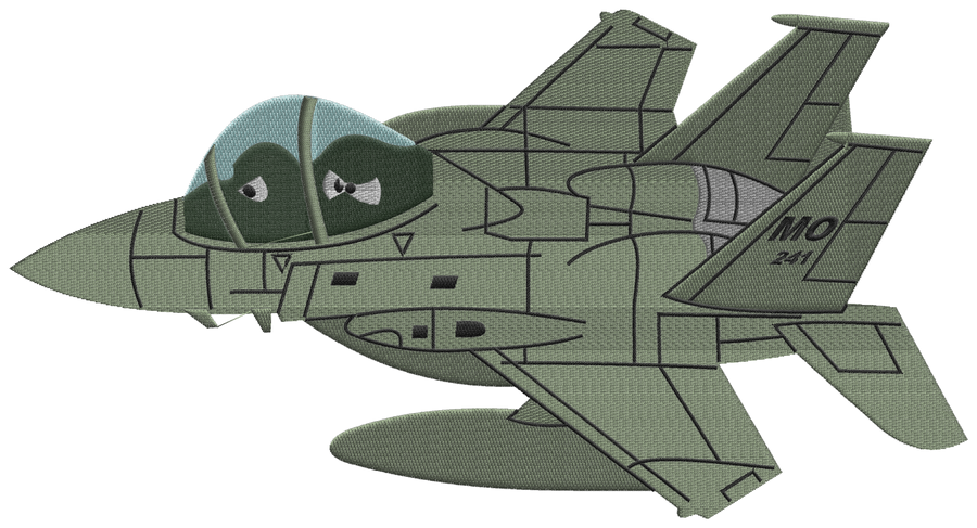 F15E-Caricature