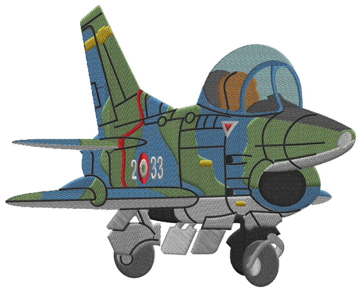 Fiat G91-Caricature