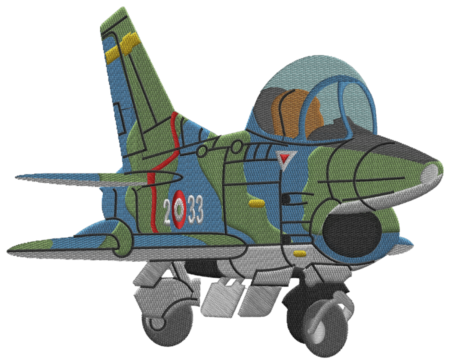 Fiat G91-Caricature