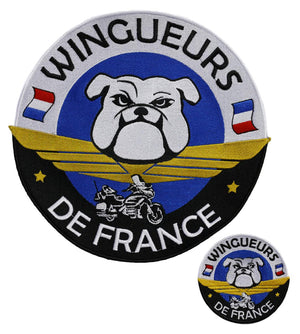 Wingueurs de France : Grand et petit patch pour lui.
