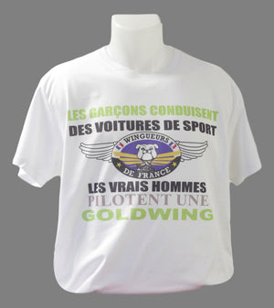 T-shirt Wingueurs de France - Les vrais hommes