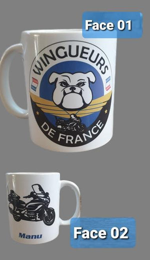 Mug céramique 32cl Wingueurs de France