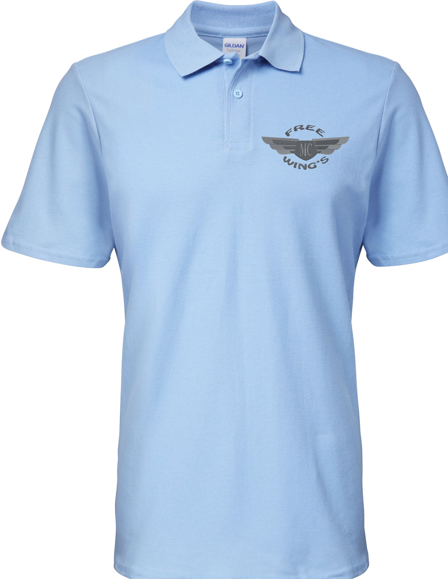 Polo Homme MC Free Wing's - Gildan