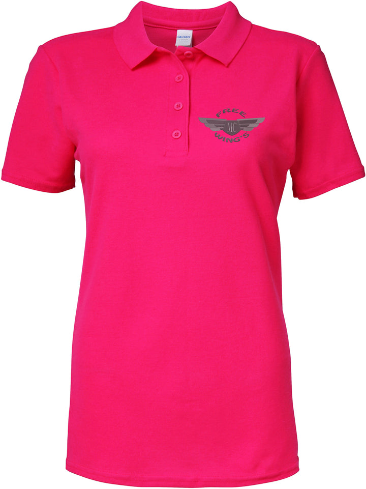 Polo Femme MC Free Wing's - Gildan